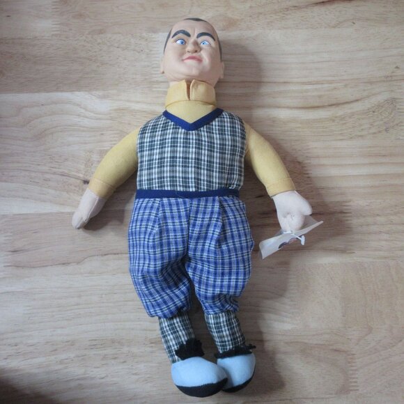 Three Stooges - Curly in Golf Outfit - 15" Plush Doll - Vintage 1999 - Picture 2 of 8